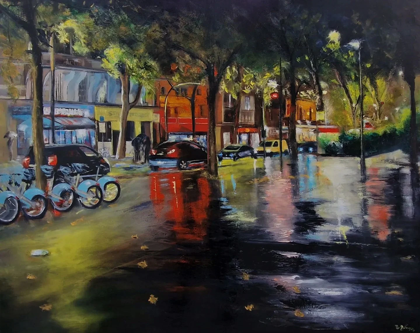 Peinture — Avenue Jean Jaurès