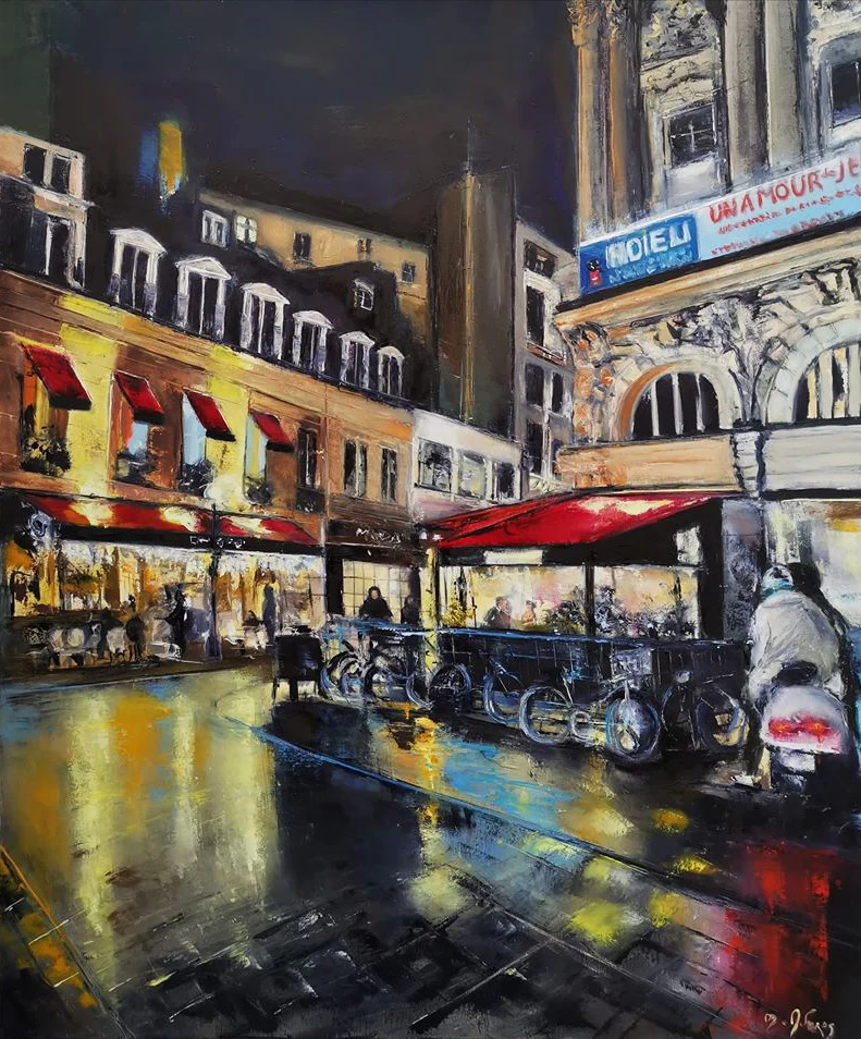 Peinture — Après le théâtre