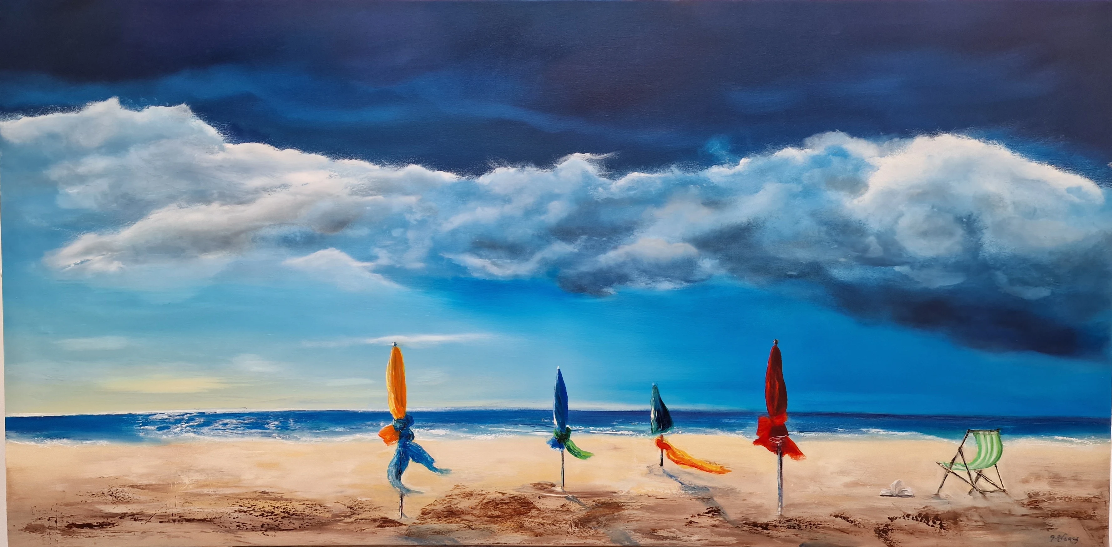 Peinture — Au vent