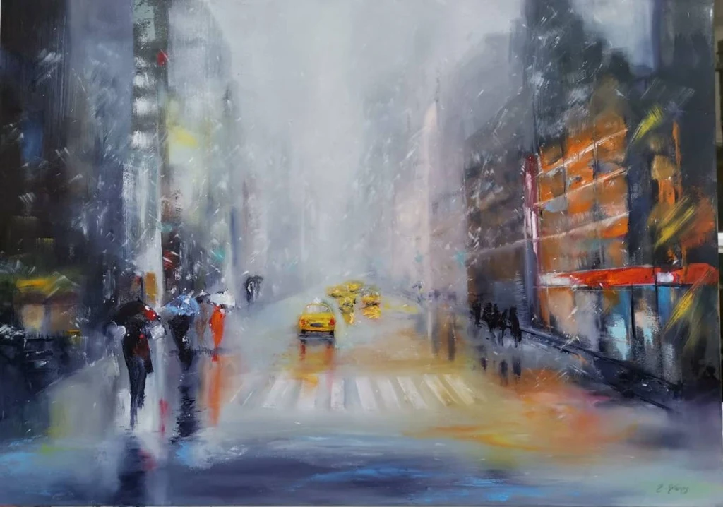 Peinture — Blizzard