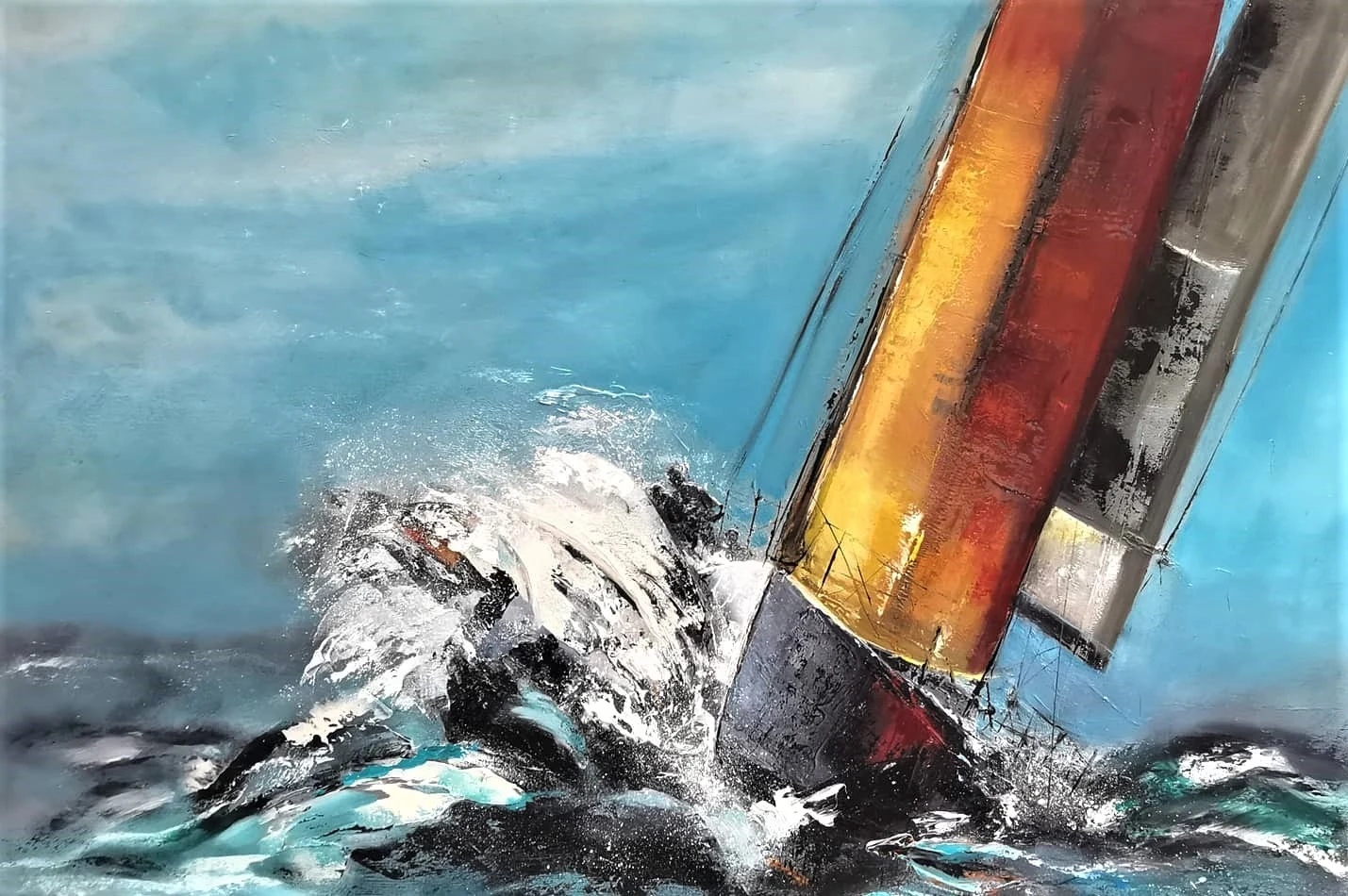 Peinture — Bon vent