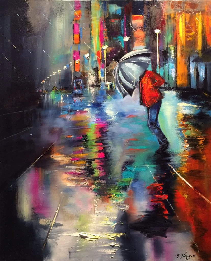 Peinture — Bourrasques