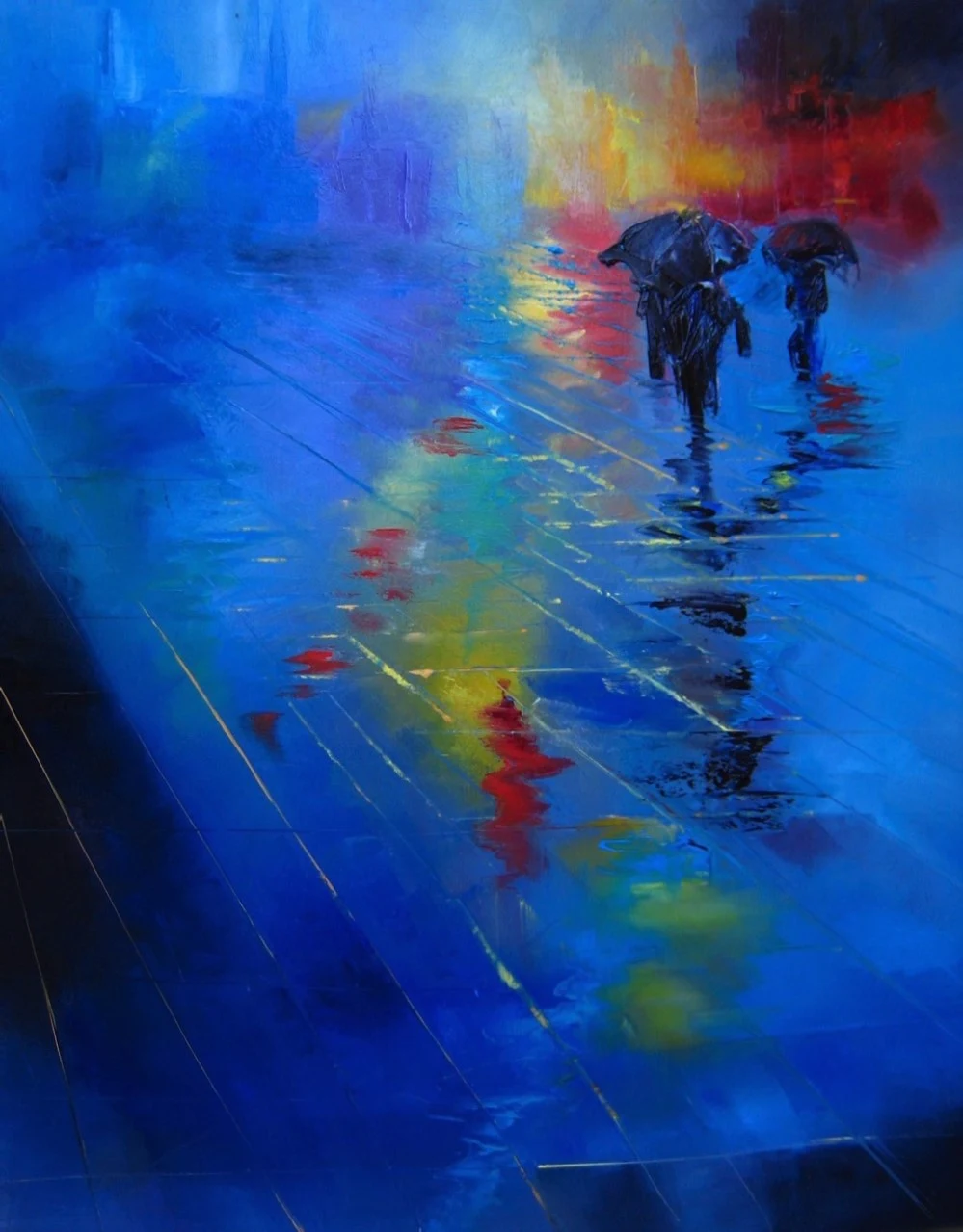Peinture — Dark of the night