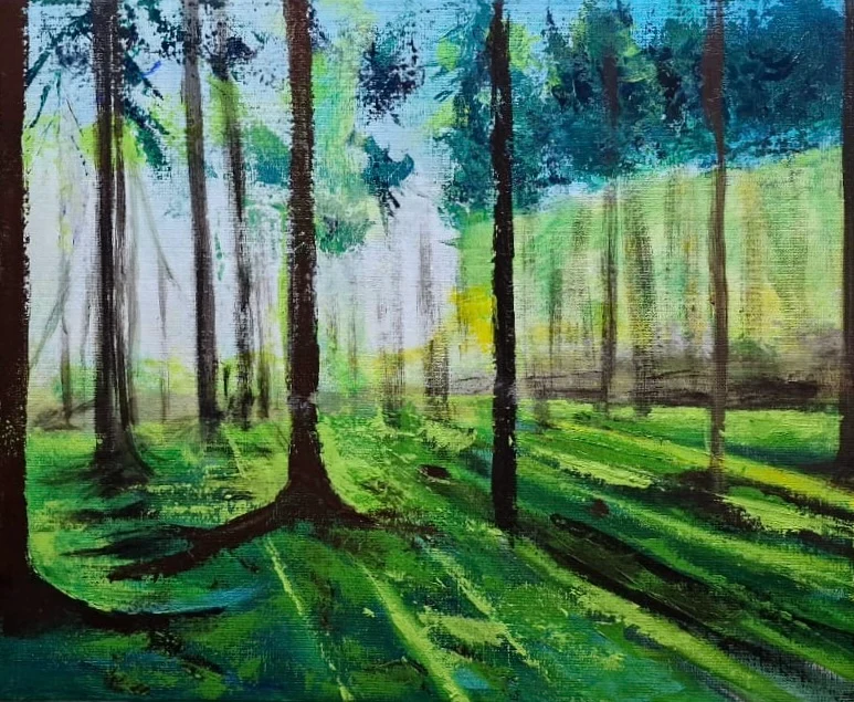 Peinture — Komorebi