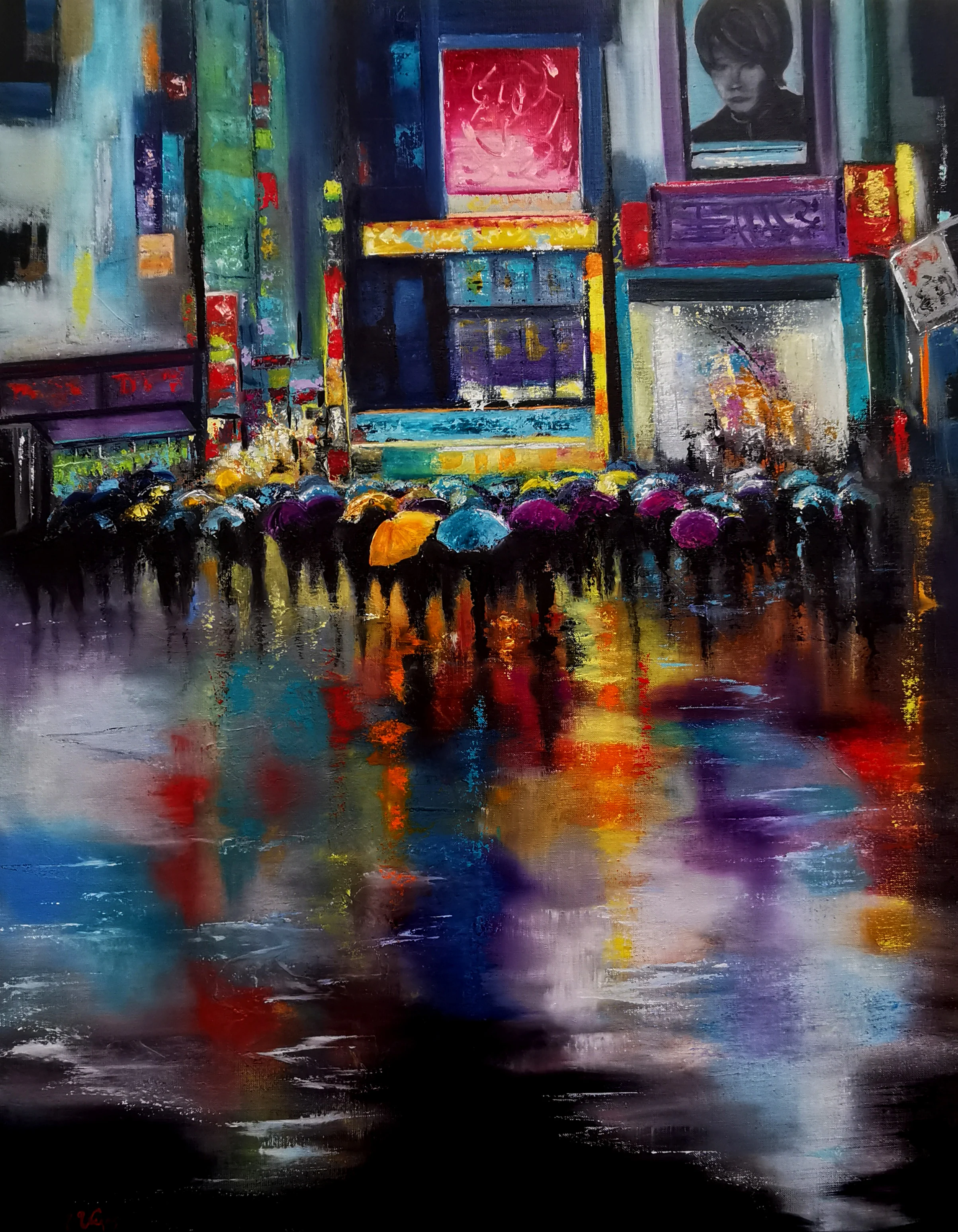 Peinture — Nocturne