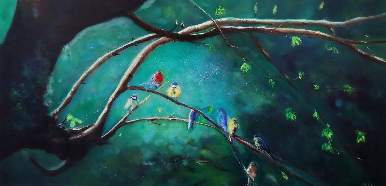 Peinture — Papotages