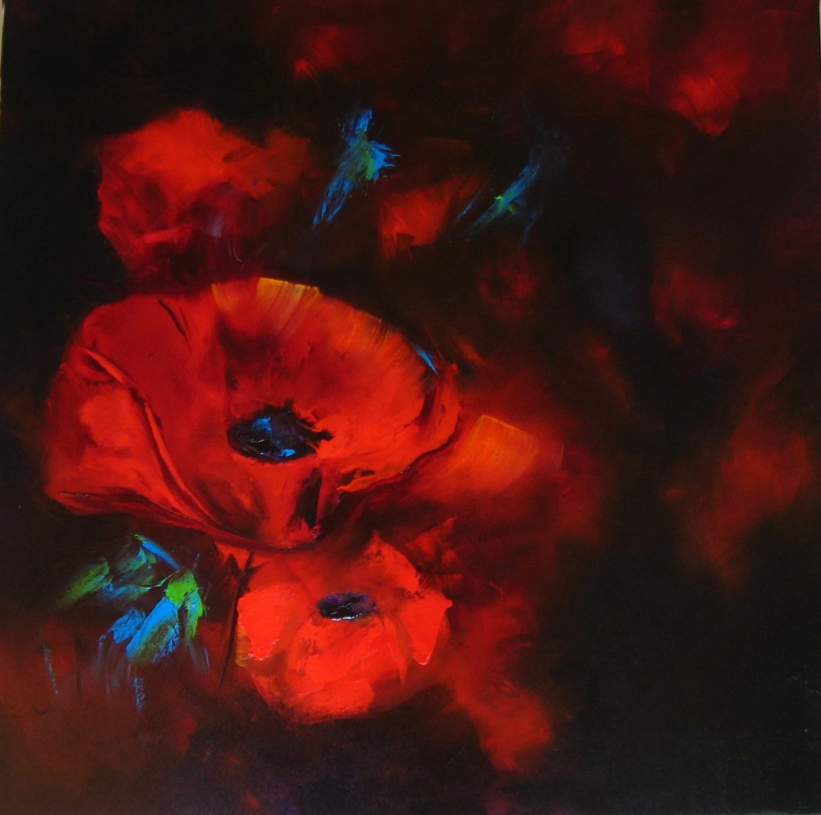 Peinture — Pavots