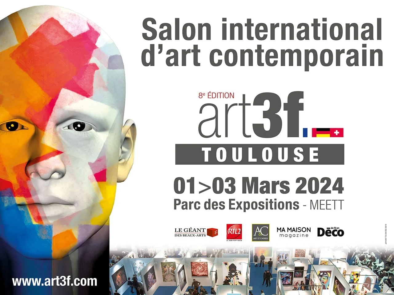 Salon Art3F à Toulouse