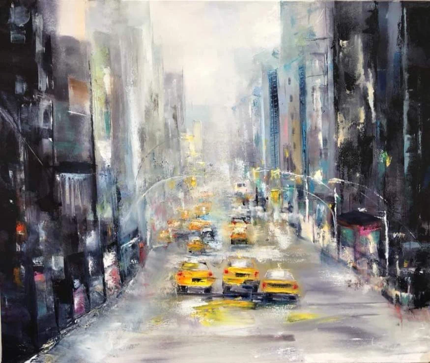 Peinture — Taxis