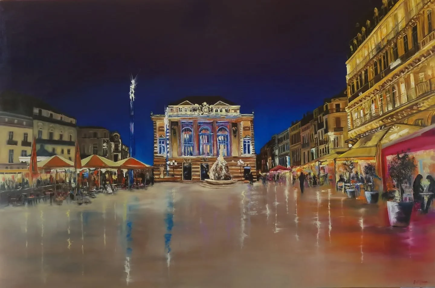 Peinture — Théâtre de la Comédie, Montpellier