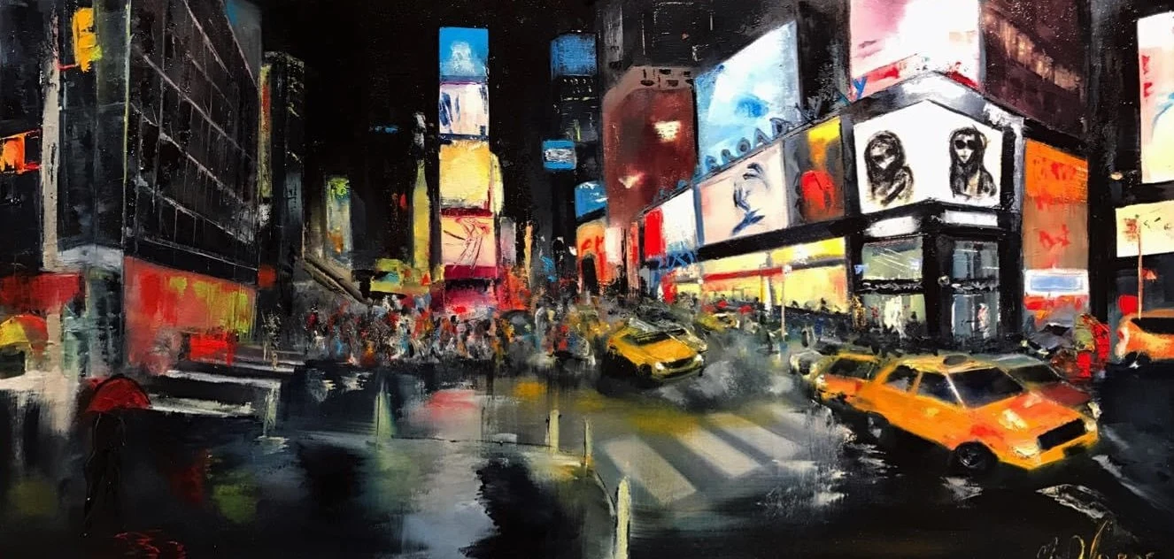 Peinture — Times Square