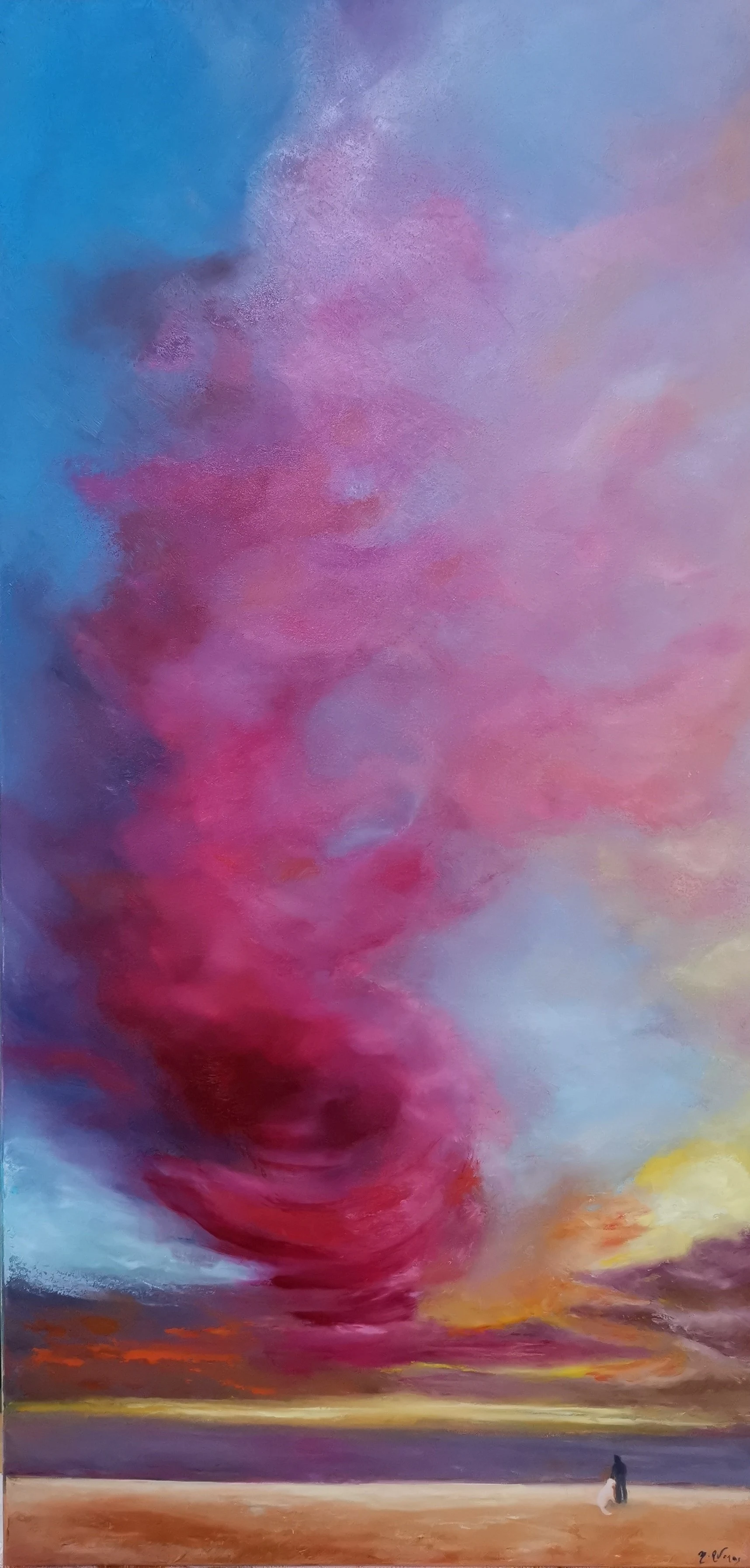 Peinture — Tourmenté