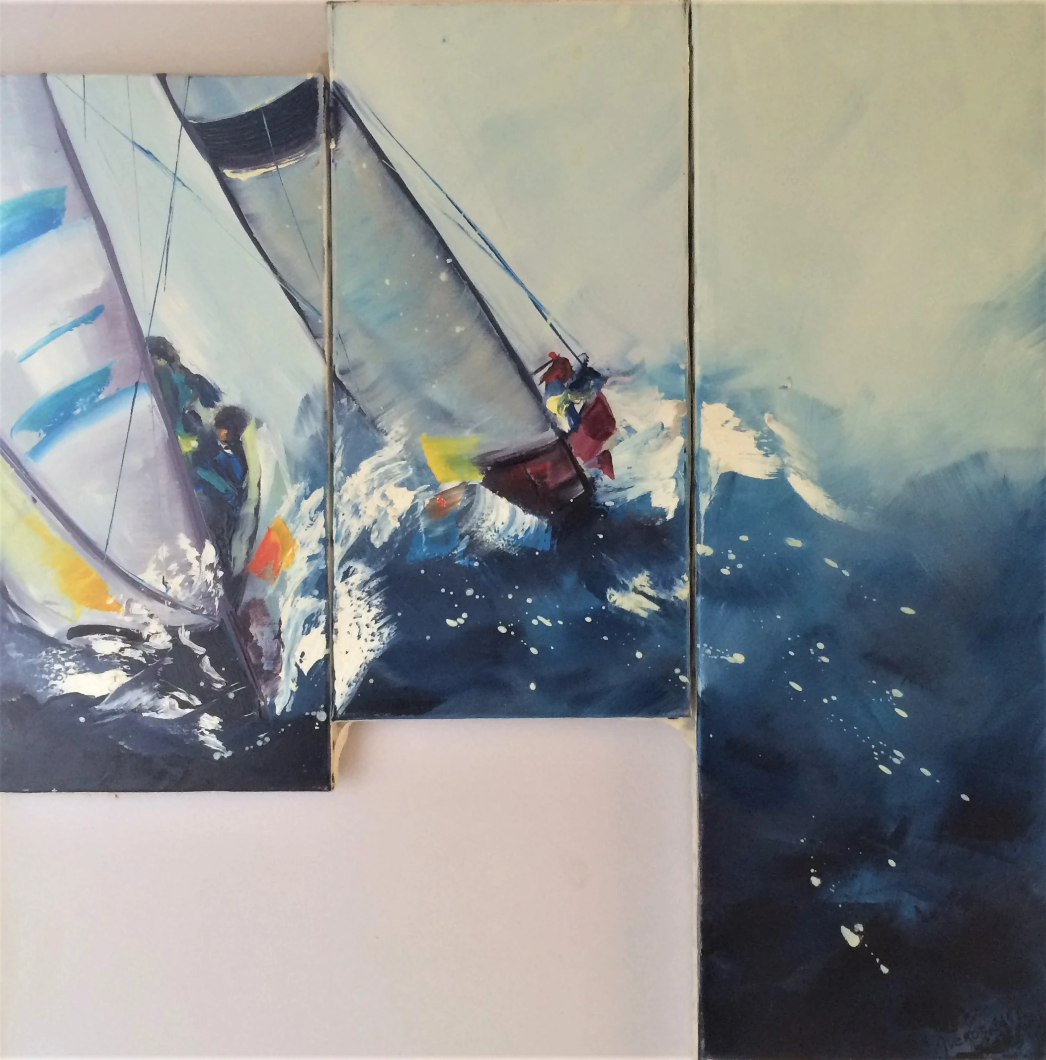 Peinture — Triptyque